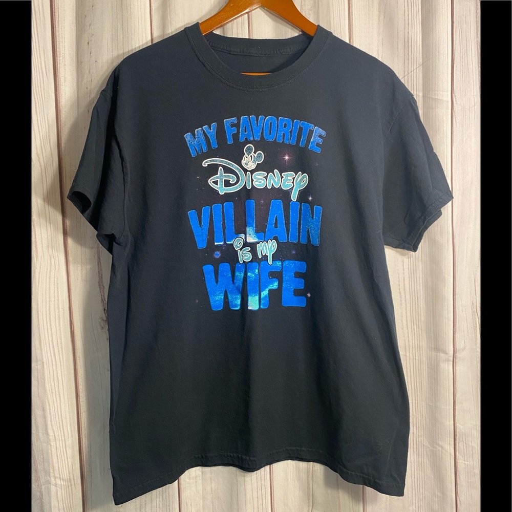 Husband’s Humorous Disney Tee
